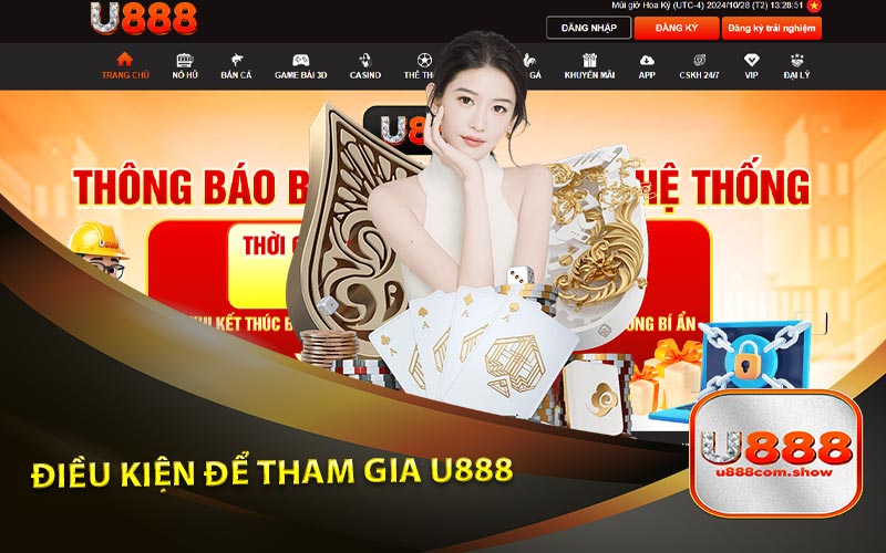 Điều Kiện Tham Gia Trải Nghiệm Tại Nhà Cái U888